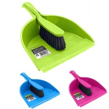 Plastic Dustpan and Stiff
