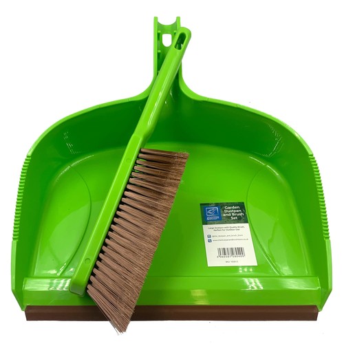Deluxe garden dustpan and - dustpan,