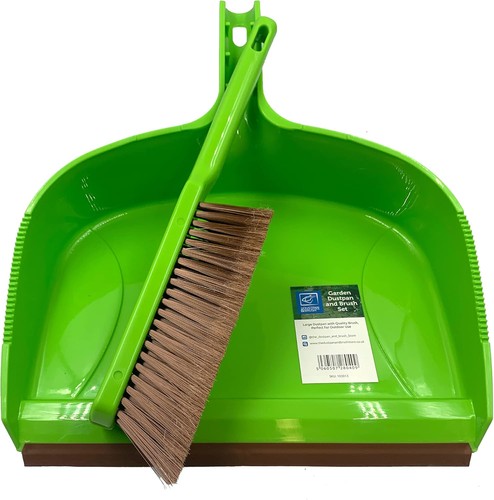 Deluxe garden dustpan and - dustpan,