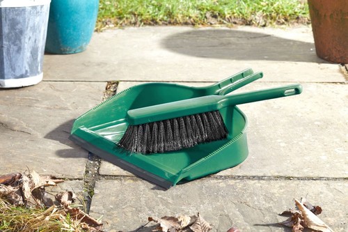 Yard dust pan - dust, &