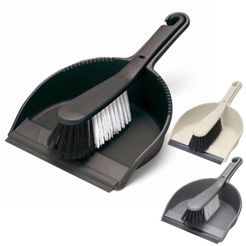 Dustpan and stiff brush - dustpan,