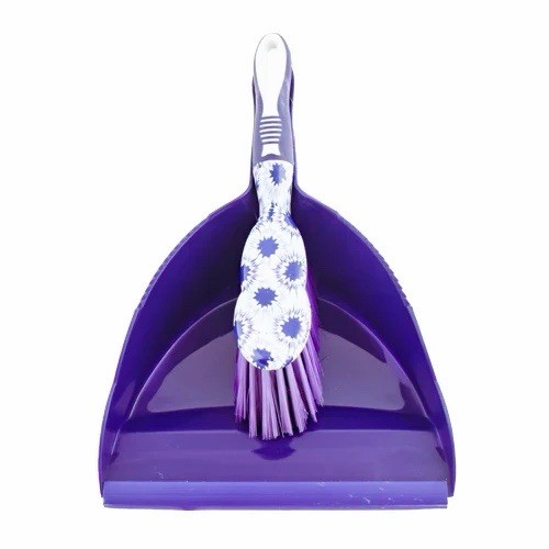 Plastic dustpan and stiff - dustpan,