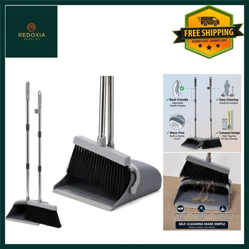 Versatile long handle dustpan - versatile,