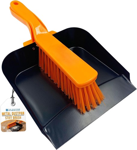 Metal dustpan and - metal,