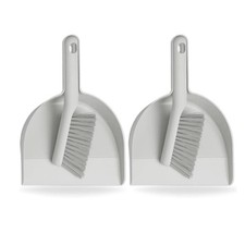 2x Heavy Duty Dustpan and