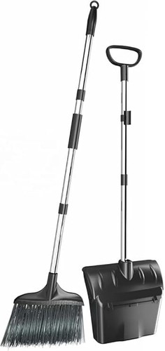 Long handled dustpan and brush - handled,